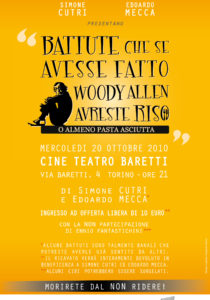 BATTUTE CHE SE AVESSE FATTO WOODY ALLEN...